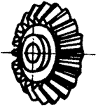 齒輪基本術語錐齒輪、準雙曲面齒輪及其齒輪副