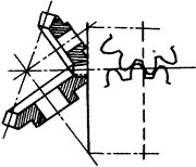 齒輪基本術語錐齒輪、準雙曲面齒輪及其齒輪副