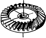 齒輪基本術語錐齒輪、準雙曲面齒輪及其齒輪副