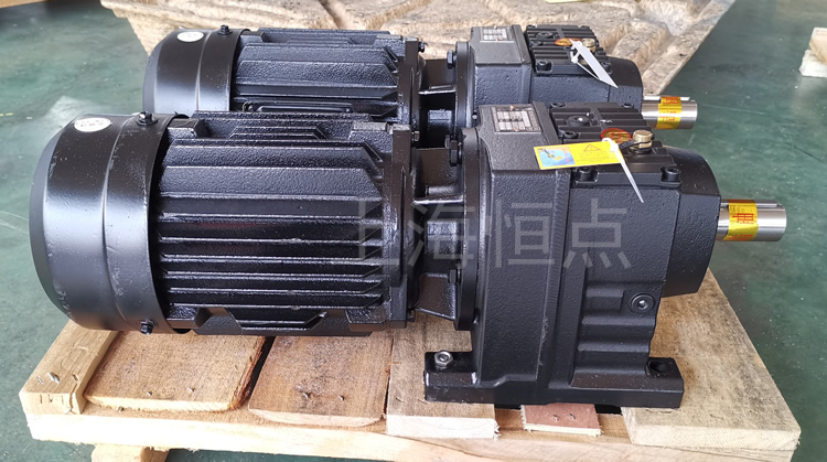 R47系列減速機配電機，黑金剛 實物圖