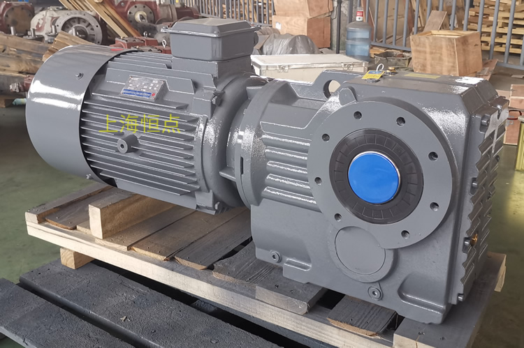 KA97減速機 輸入普通電機 輸出通孔 實物照片 -上海恒點