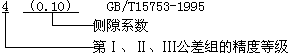 圓弧圓柱齒輪精度圖樣标注及應注明的尺寸數據
